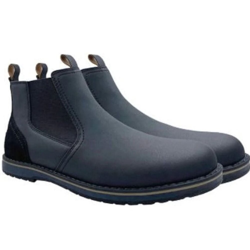 IZOD Boots Mens 8 Chukka Buffed Leather Water-Resistant Casual Business Shoes - Picture 9 of 10